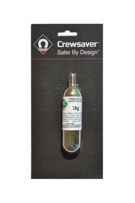Hovedbilde CO2-gassflaske 38g til 180N &190N redningsvest